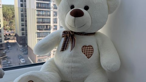 Отдам шоколадку , новый мишка